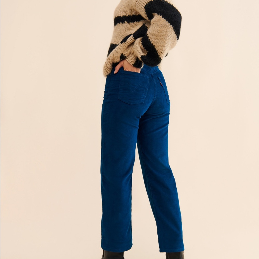 Levi’s rib age straight ankle corduroy pants
